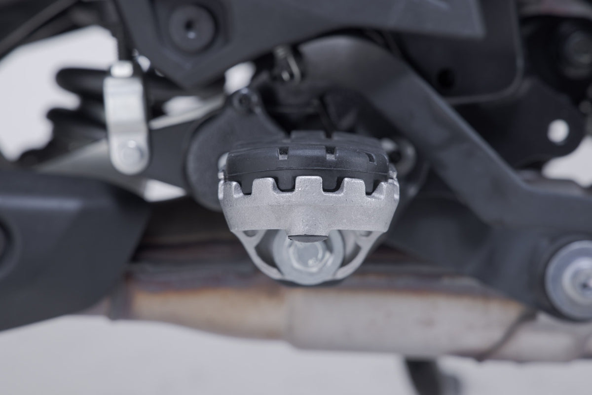 SW-Motech SW-FRS0501180200-S ION Footrest Mounting Kit Silver for Suzuki V-Strom 800 22-Up