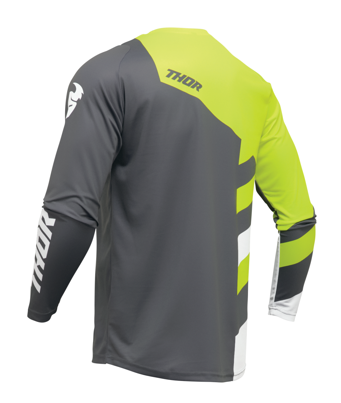 Thor 2025 Sector Checker Grey/Acid Jersey
