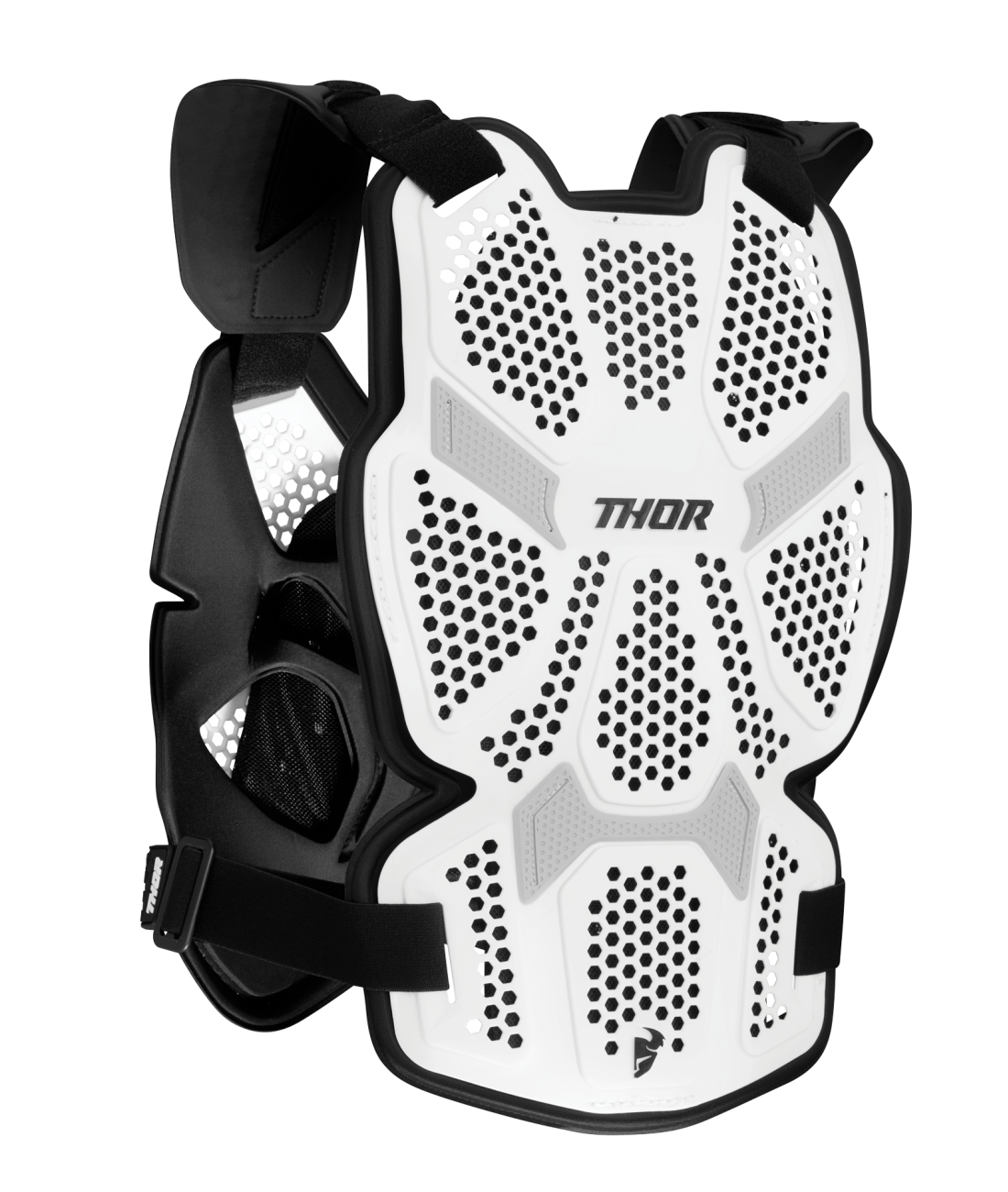 Thor 2026 Sentinel Pro White Chest Guard