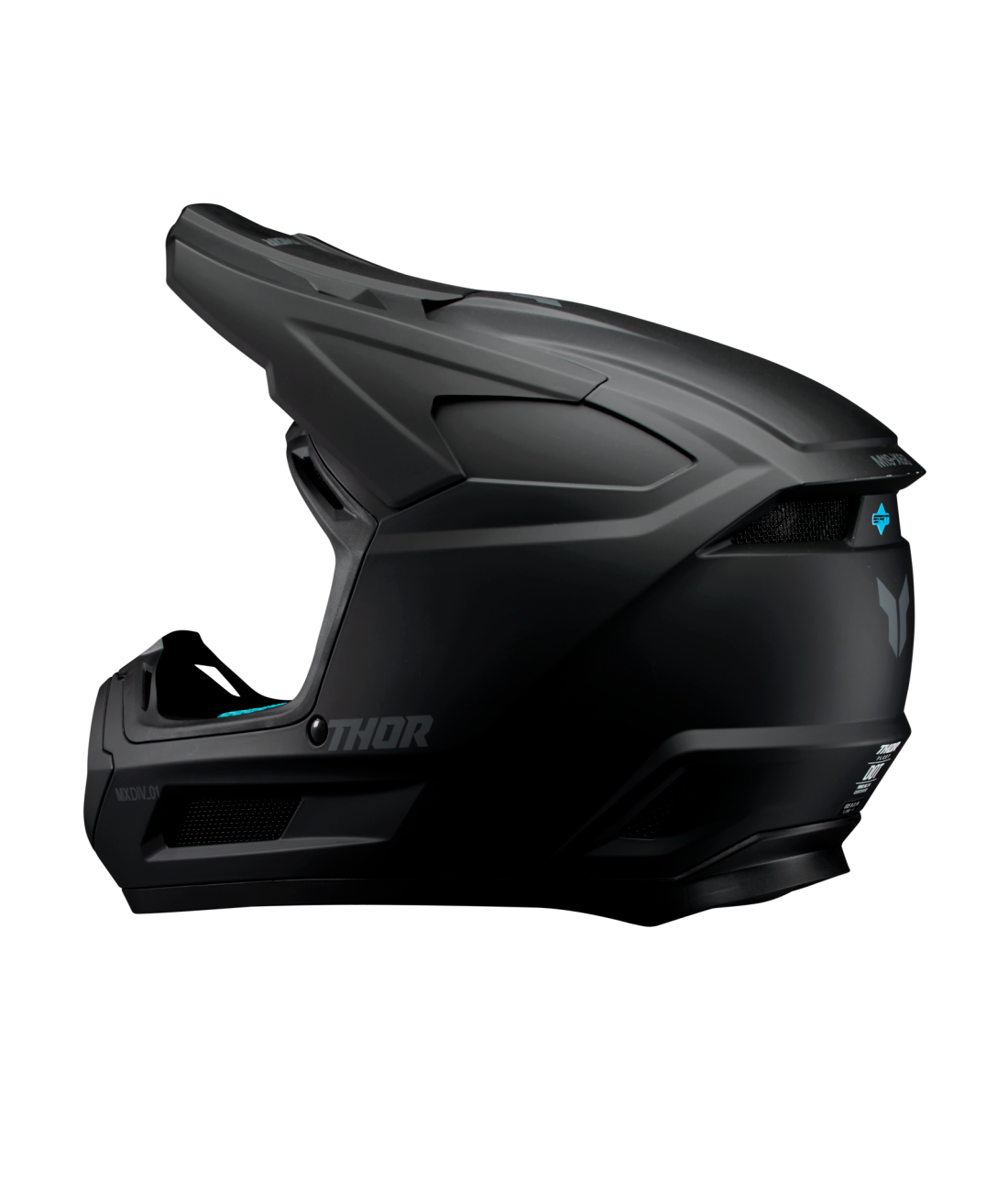 Thor 2026 Fleet Matte Blackout Youth Helmet