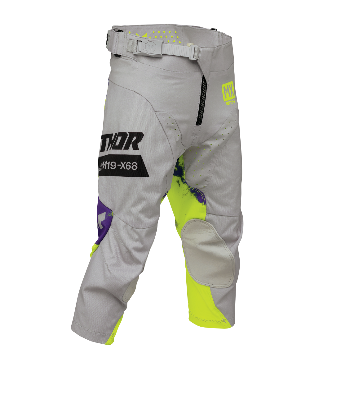 Thor 2026 Launchmode Bleach Grey/Acid Youth Pants