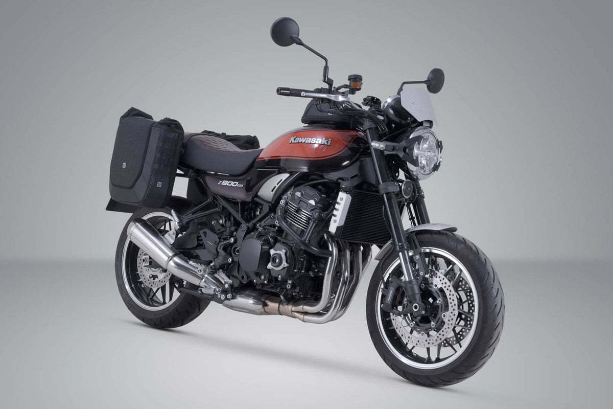 SW-Motech SW-BCHTA0889122000 Legend Gear V-LOC 16/11L Side Bag System for Kawasaki Z900 RS/Z900 SE/Z900 Cafe 17-25