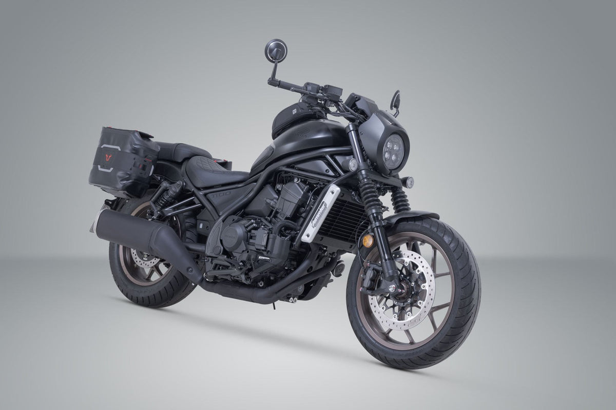 SW-Motech SW-BCSYS0184332000 SysBag WP V-LOC 16/11L Side Bag System for Honda CMX1100 Rebel 20-Up