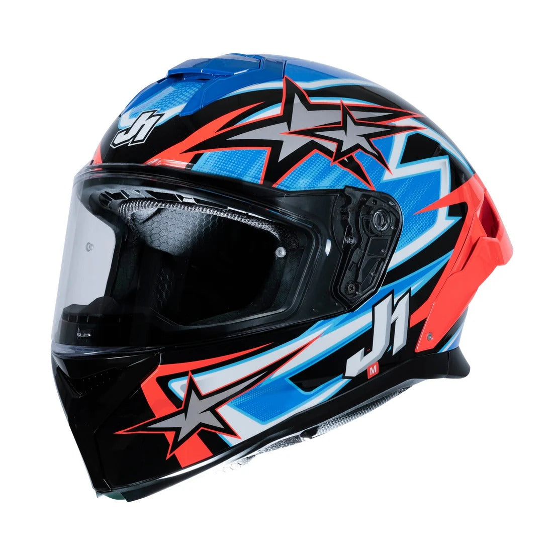 Just1 J-STR Astro Gloss Red/Blue/Black Helmet