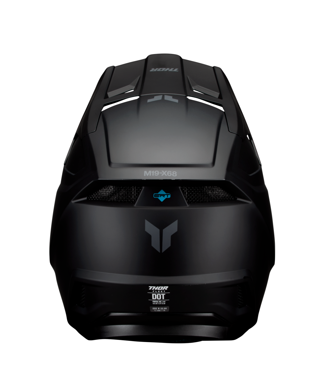 Thor 2026 Fleet Matte Blackout Youth Helmet