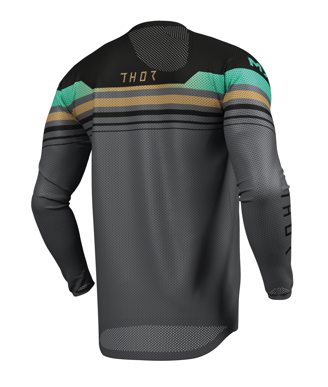 Thor 2026 Launchmode Air Raptor Black/Charcoal Jersey