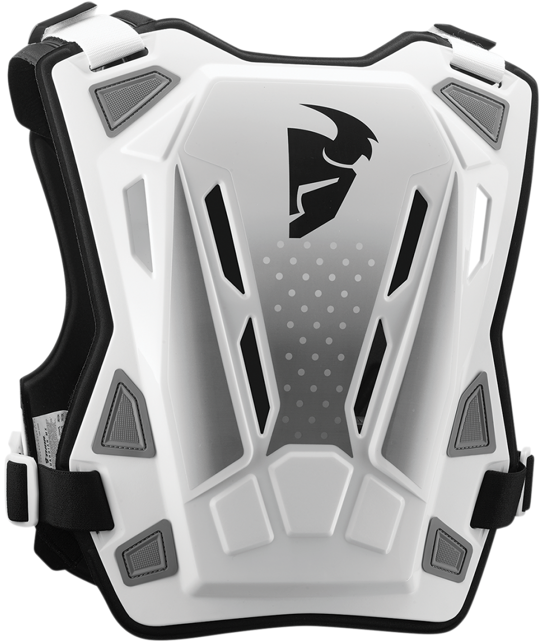 Thor 2026 Guardian MX White/Black Youth Chest Guard