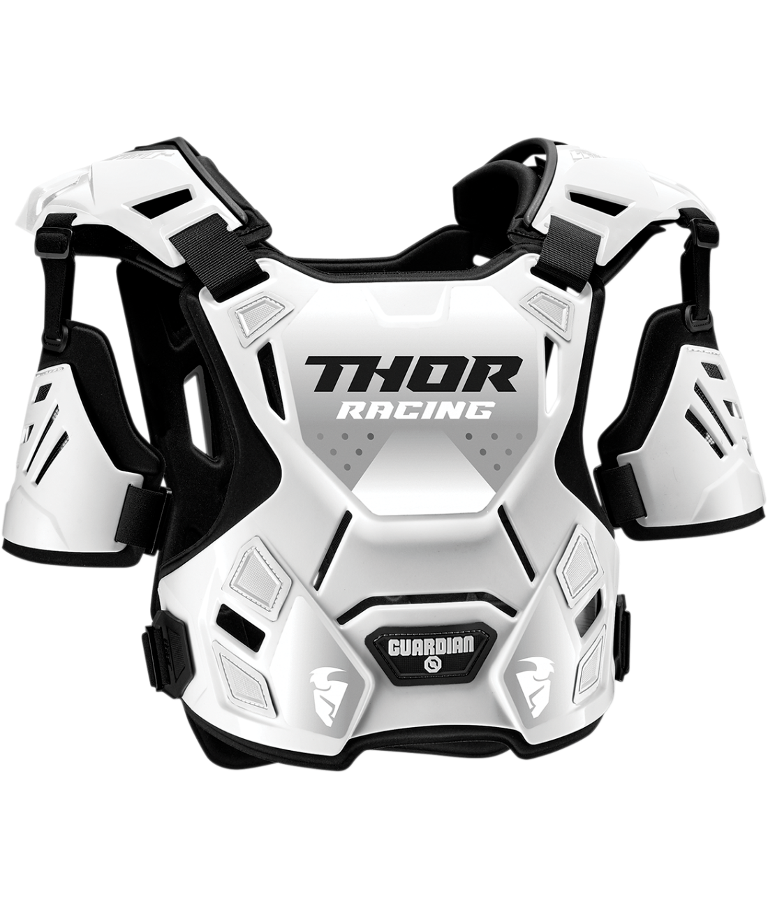 Thor 2026 Guardian White Youth Chest Guard