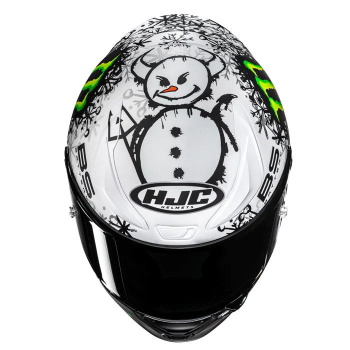 HJC RPHA 1 V2 Carbon Snow Diablo MC-10SF Helmet