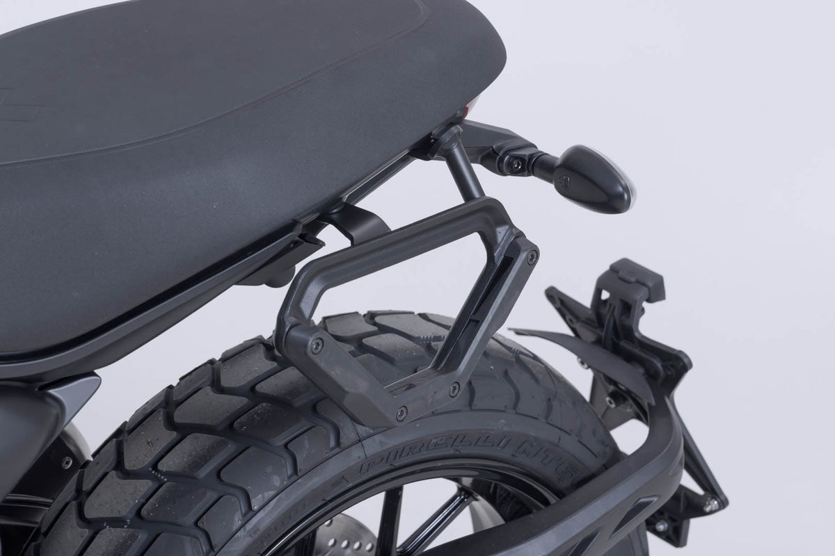 SW-Motech SW-BCHTA2208822000 Legend Gear V-LOC Side Bag System for Ducati Scrambler Models 23-Up