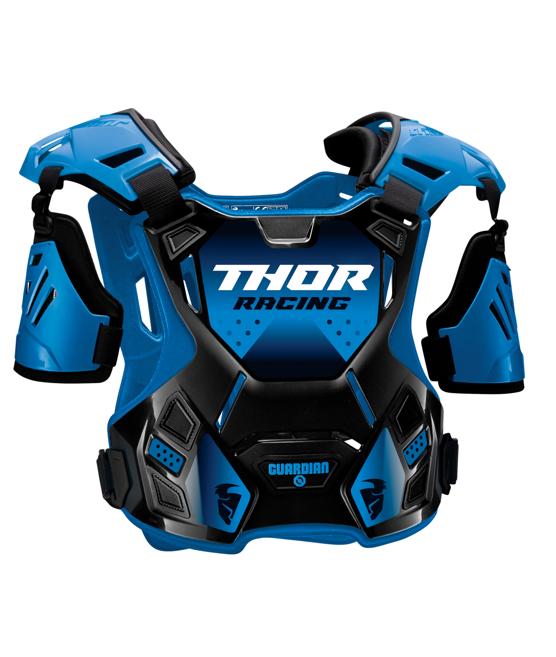 Thor 2026 Guardian Blue/Black Chest Guard