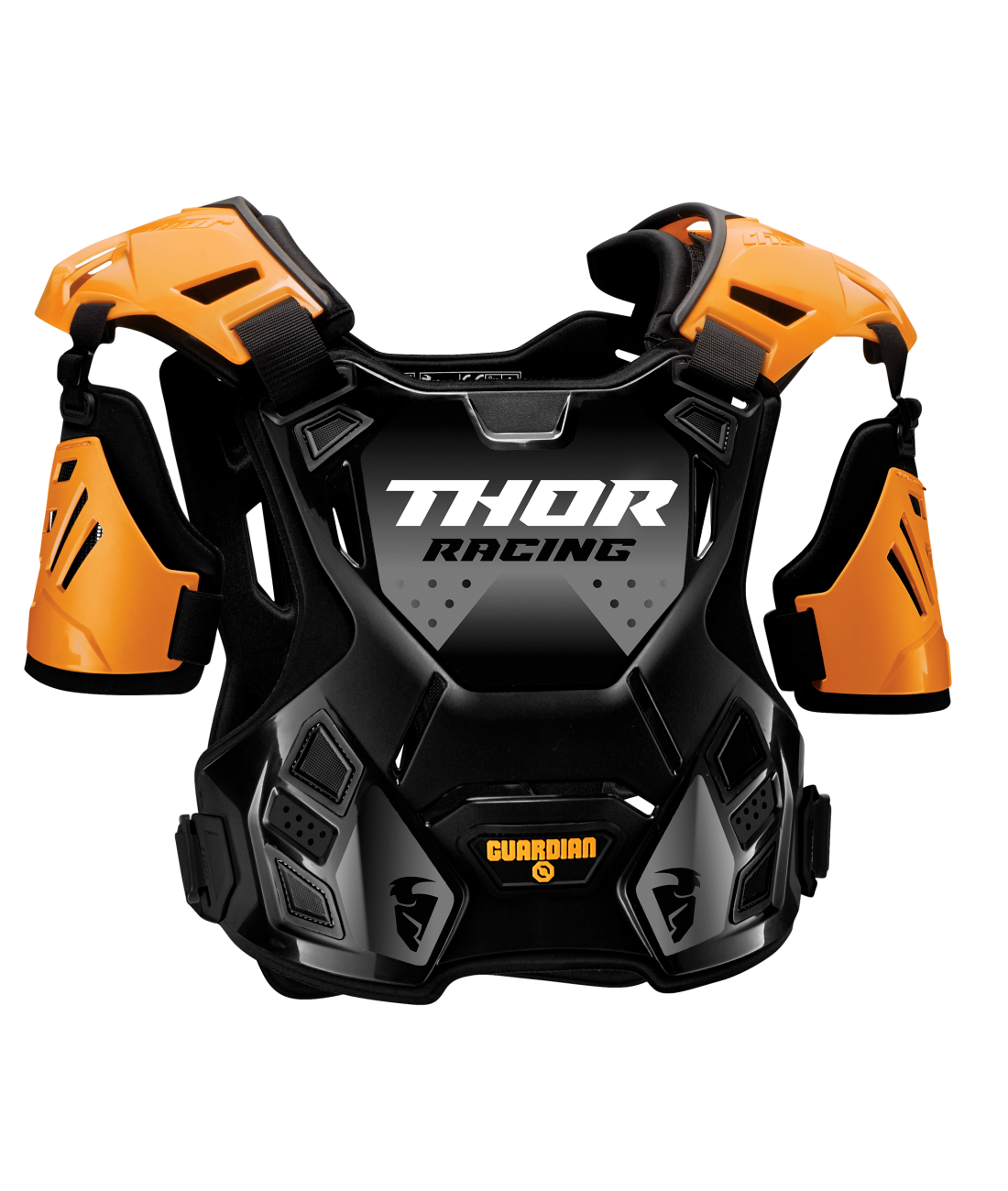 Thor 2026 Guardian Orange/Black Chest Guard