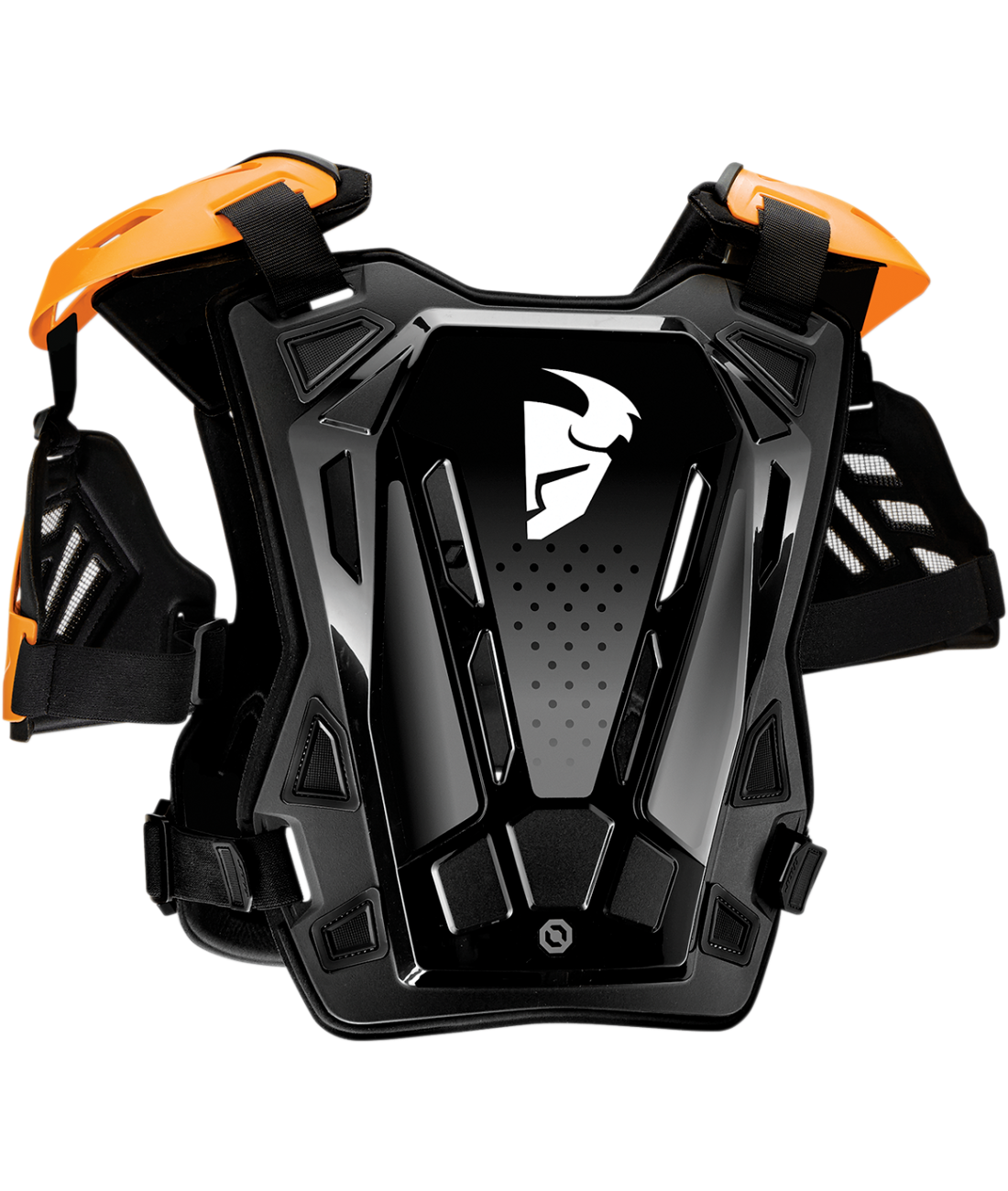 Thor 2026 Guardian Orange/Black Youth Chest Guard