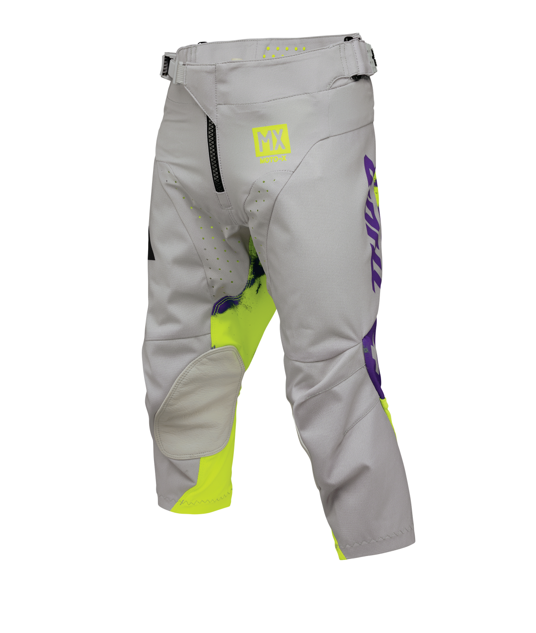 Thor 2026 Launchmode Bleach Grey/Acid Youth Pants