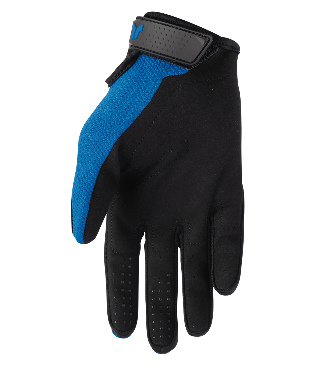 Thor 2026 Ridemode Static Blue Youth Gloves