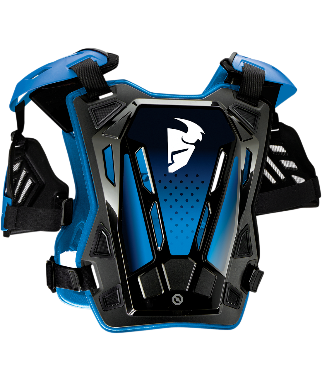 Thor 2026 Guardian Blue/Black Youth Chest Guard