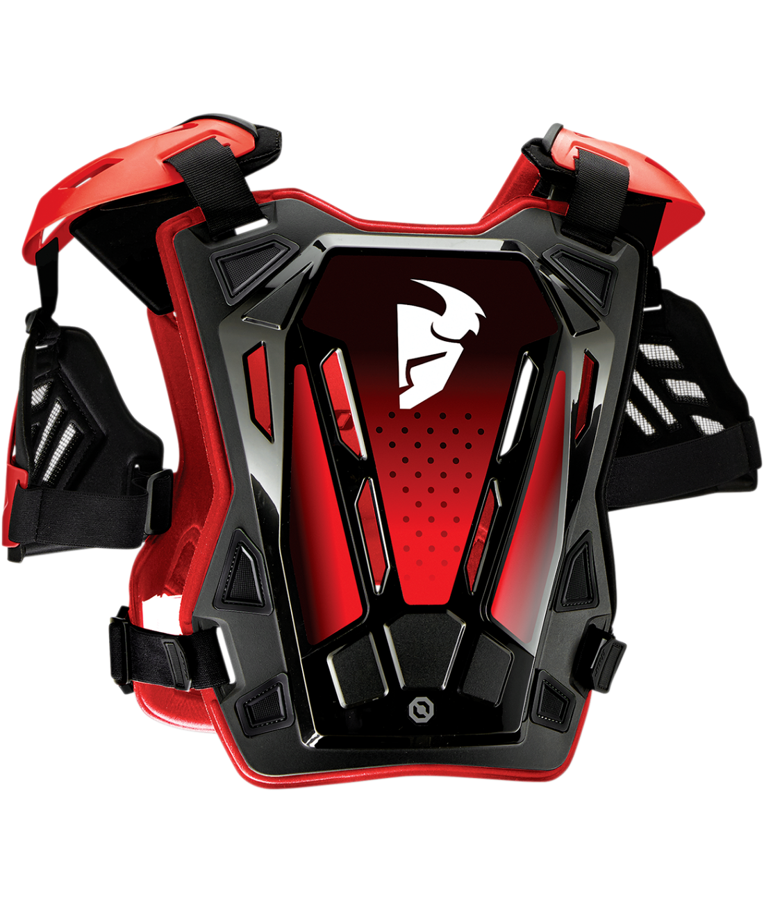 Thor 2026 Guardian Red/Black Youth Chest Guard
