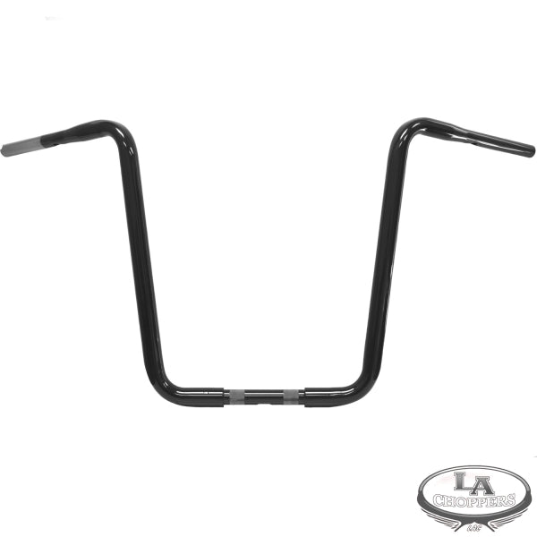 LA Choppers LA-7310-16BLK 16" x 1-1/4" Ape Hanger Handlebar Gloss Black