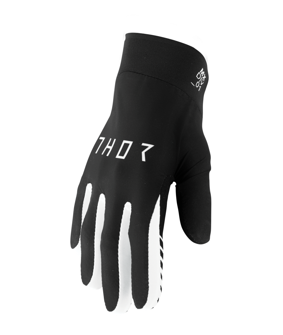 Thor 2024 Agile Solid Black/White Gloves