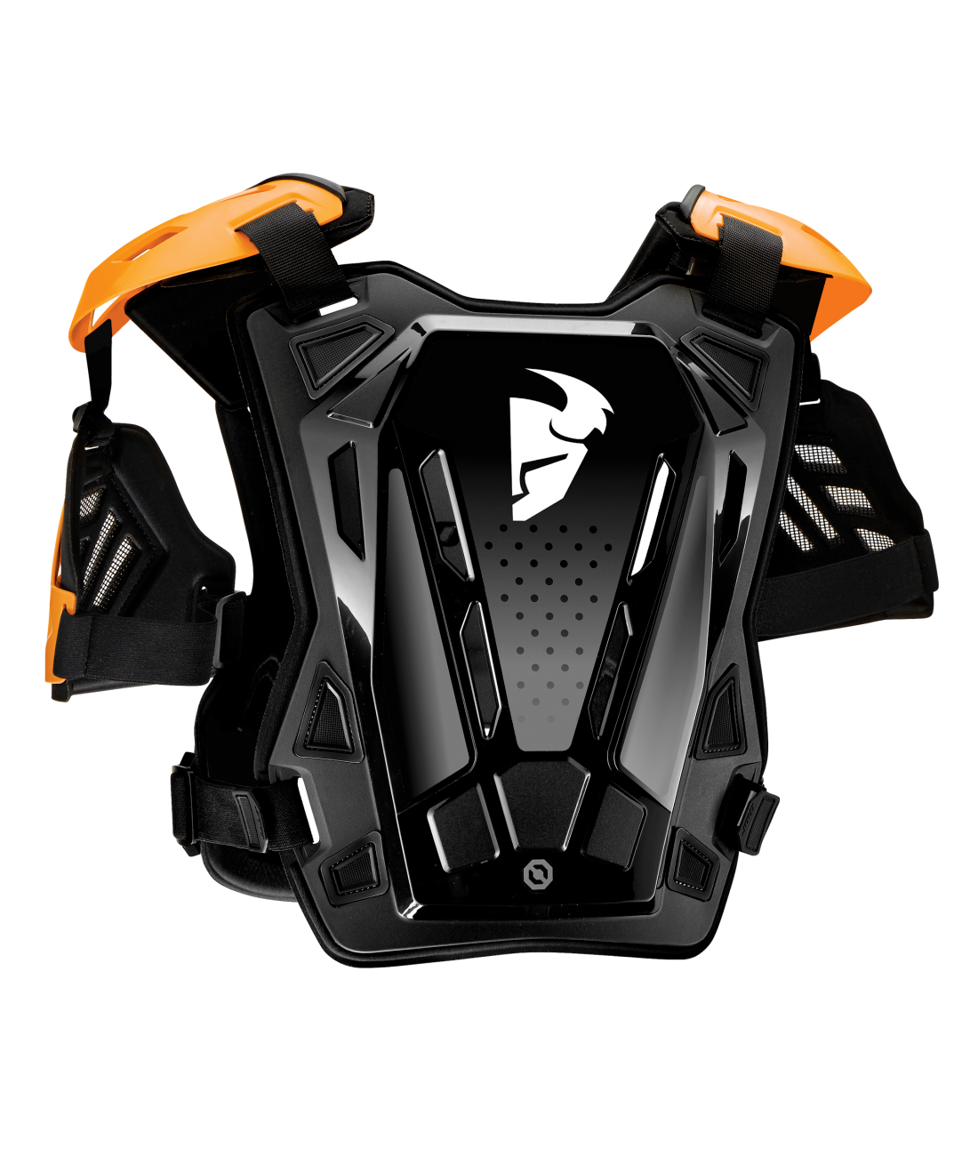 Thor 2026 Guardian Orange/Black Chest Guard