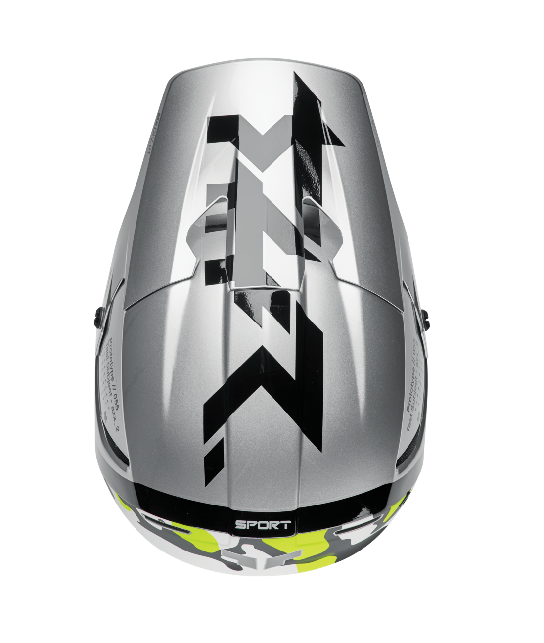 Thor 2026 Reflex Sport Riot Matte Grey/Acid Helmet