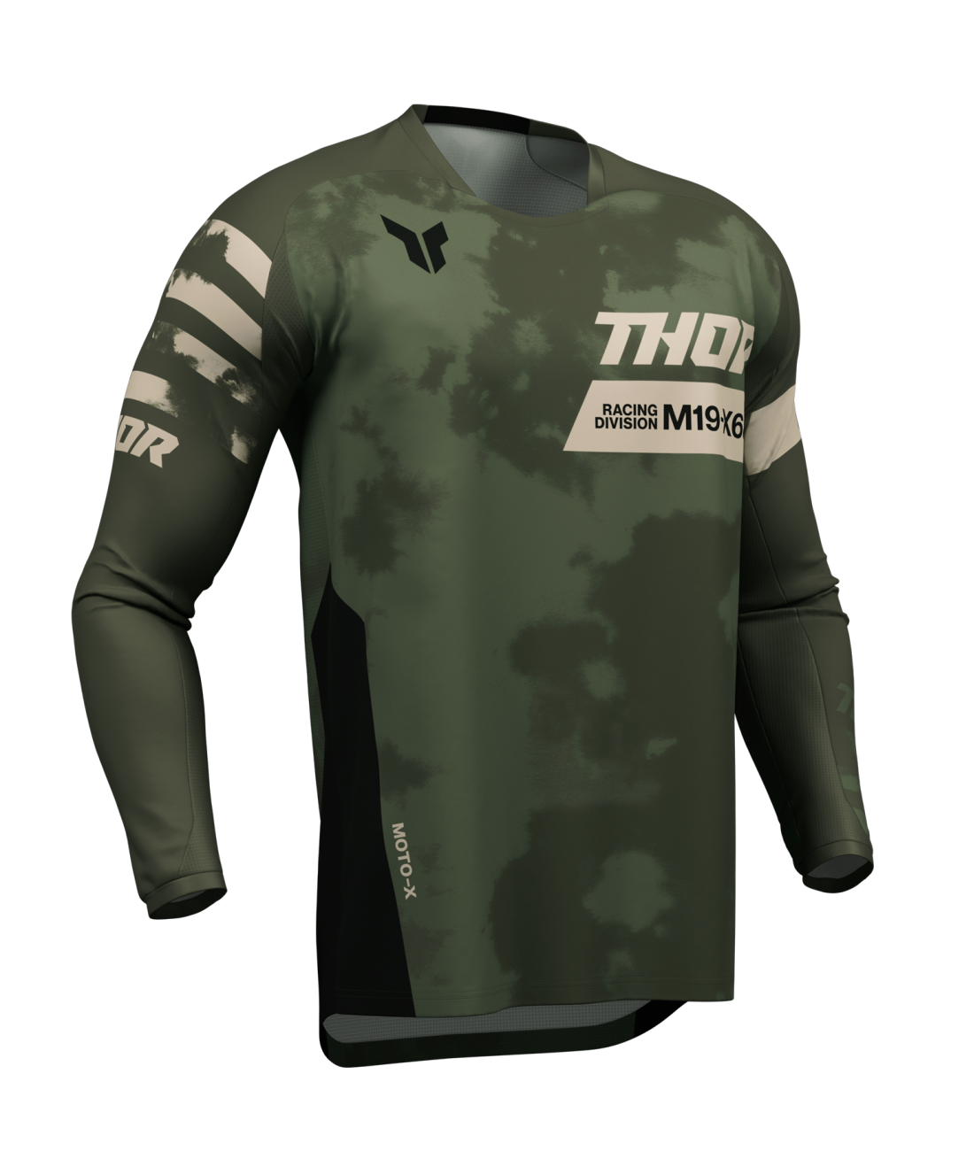 Thor 2026 Launchmode Bleach Black/Camo Jersey