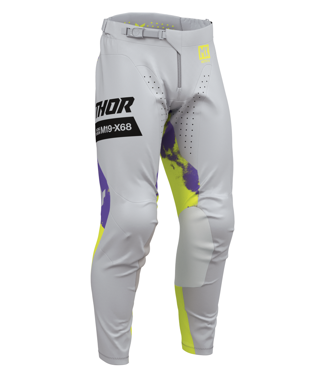 Thor 2026 Launchmode Bleach Grey/Acid Pants