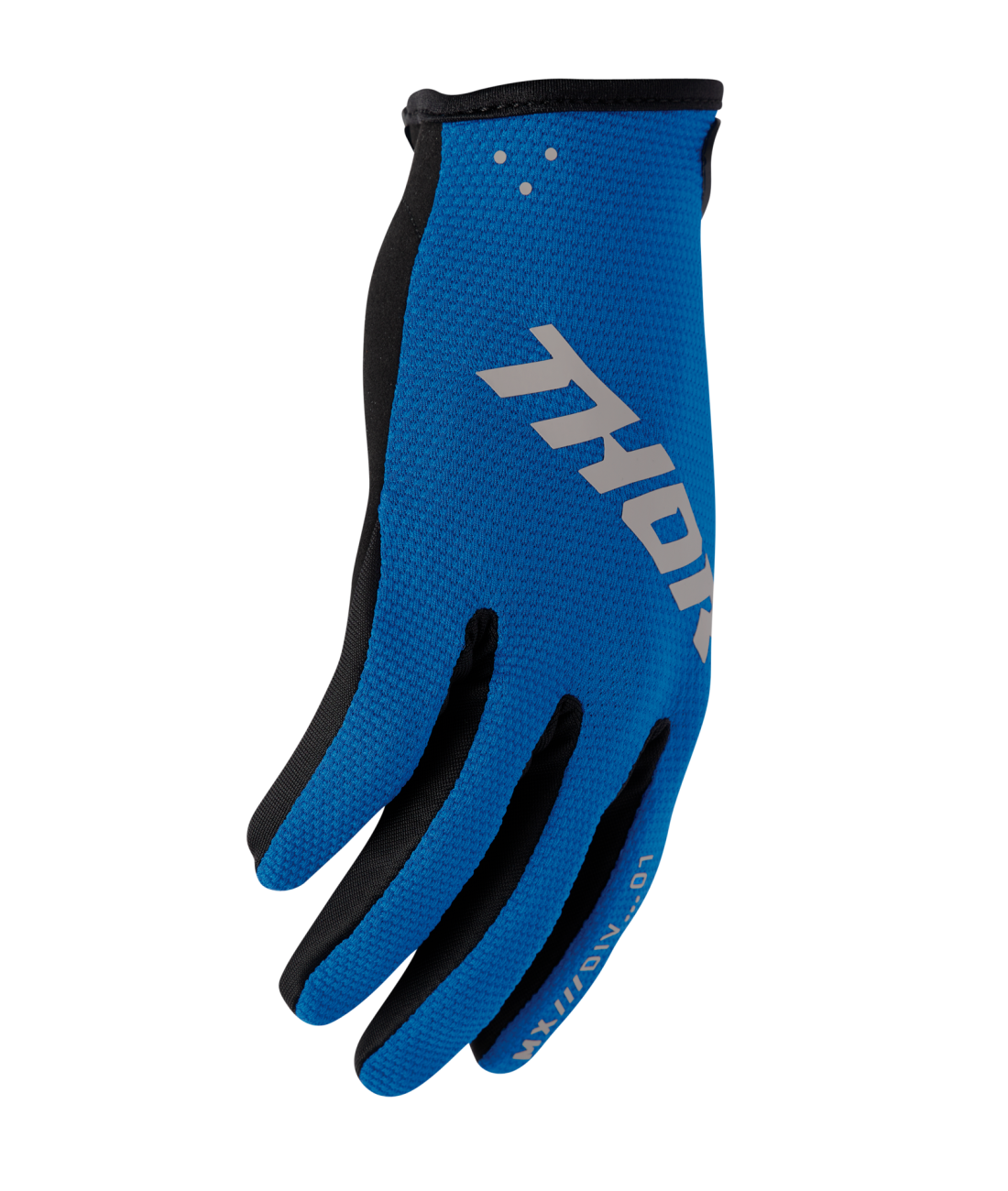 Thor 2026 Ridemode Static Blue Youth Gloves