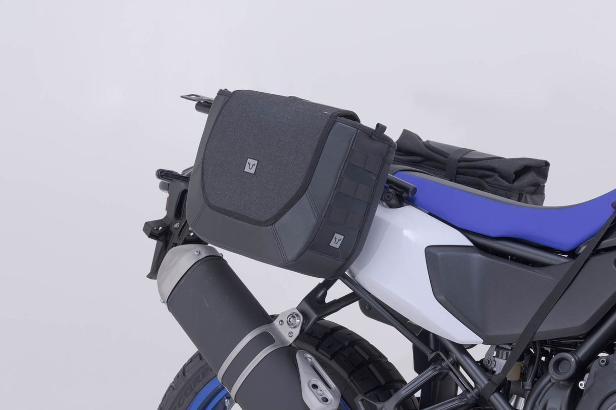SW-Motech SW-BCHTA0679922000 Legend Gear V-LOC 16/11L Black Side Bag System for Yamaha Tenere 700 19-Up