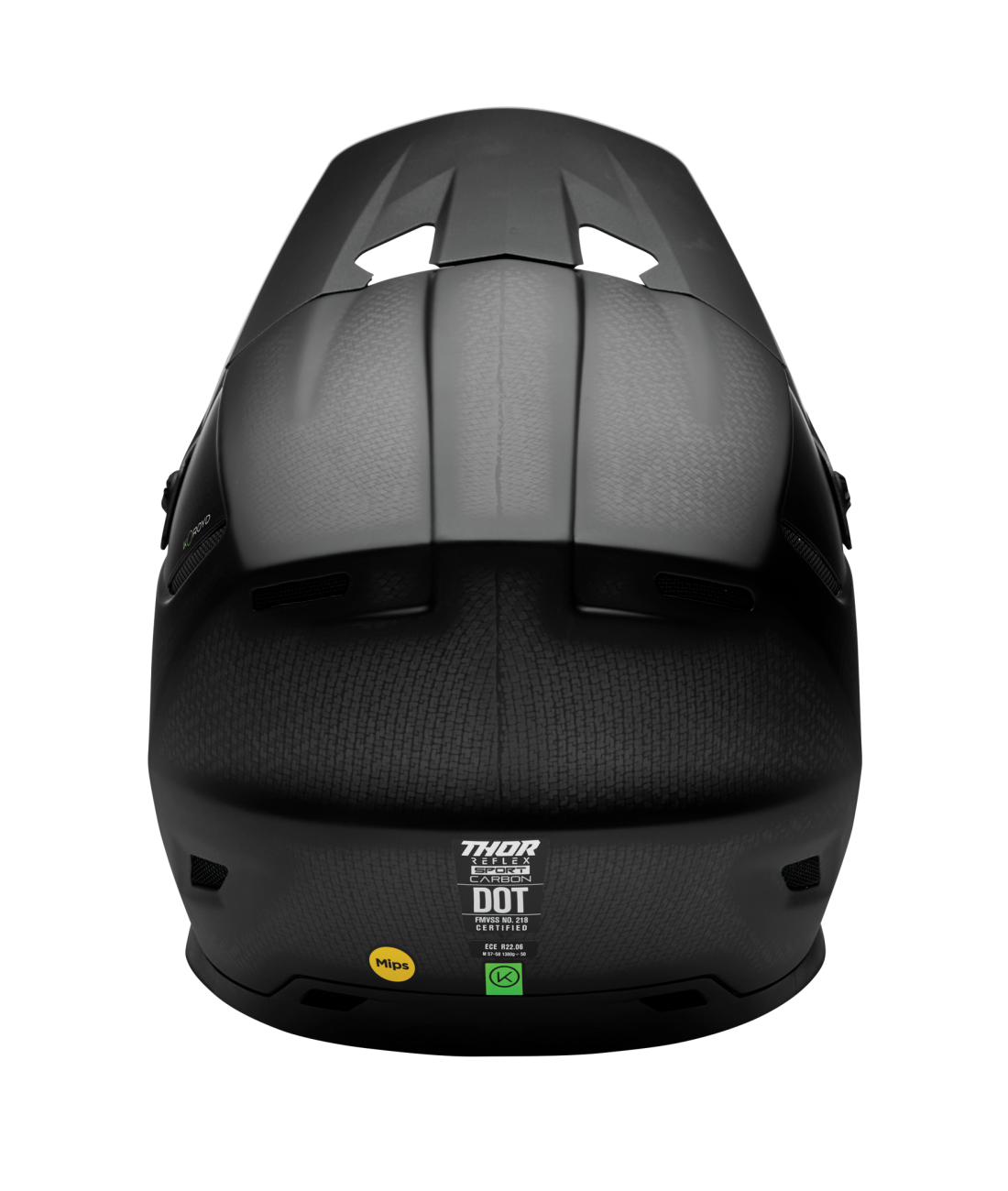 Thor 2026 Reflex Sport Carbon Stealth Matte Black/Carbon Helmet