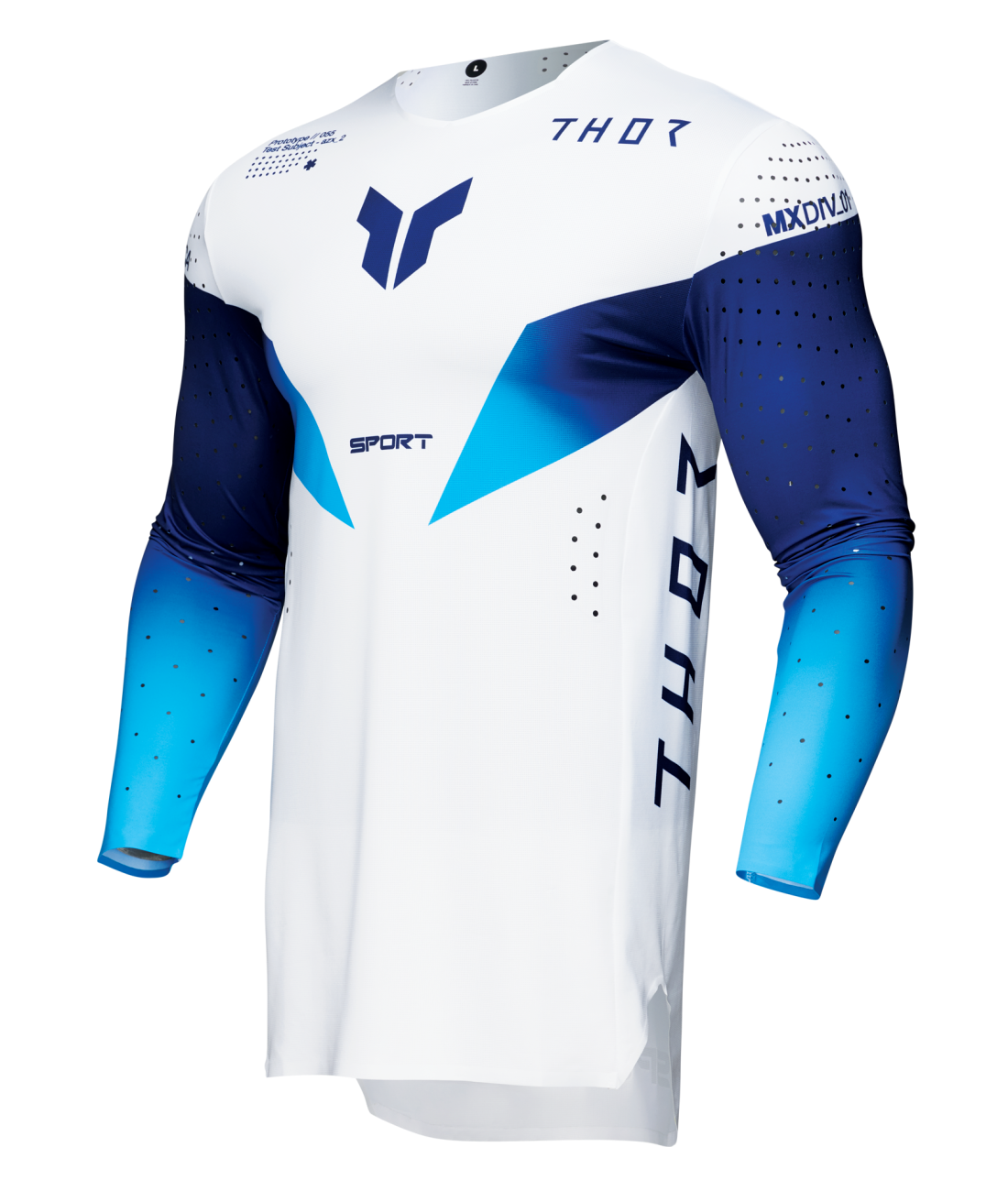 Thor 2025 Sportmode Strike Navy Jersey
