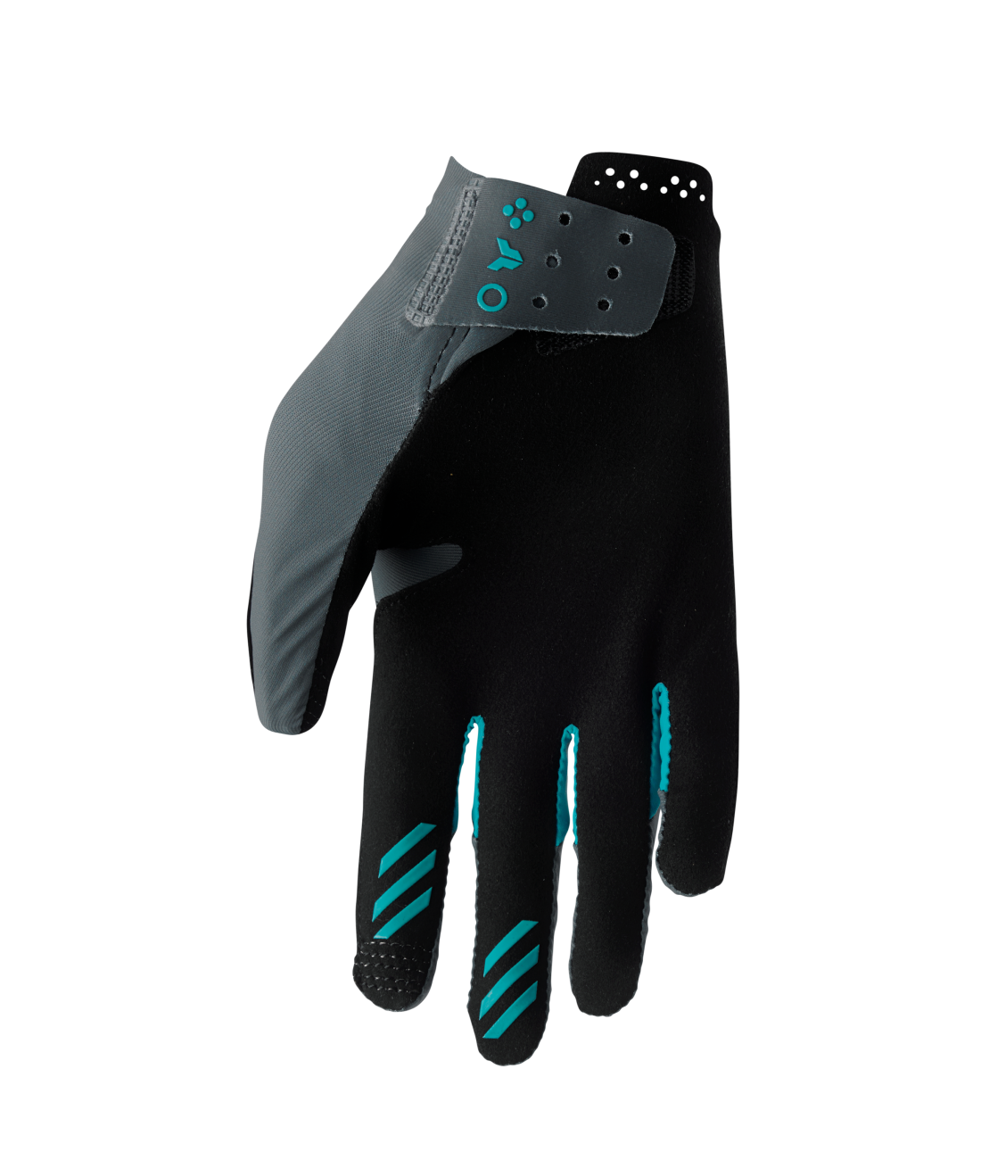 Thor 2026 Sportmode Iconic Grey/Aqua Womens Gloves