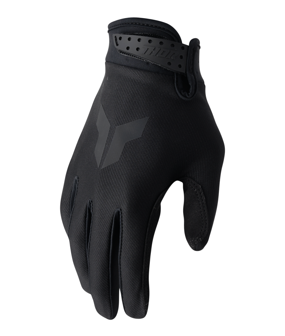 Thor 2026 Launchmode Split Black Youth Gloves