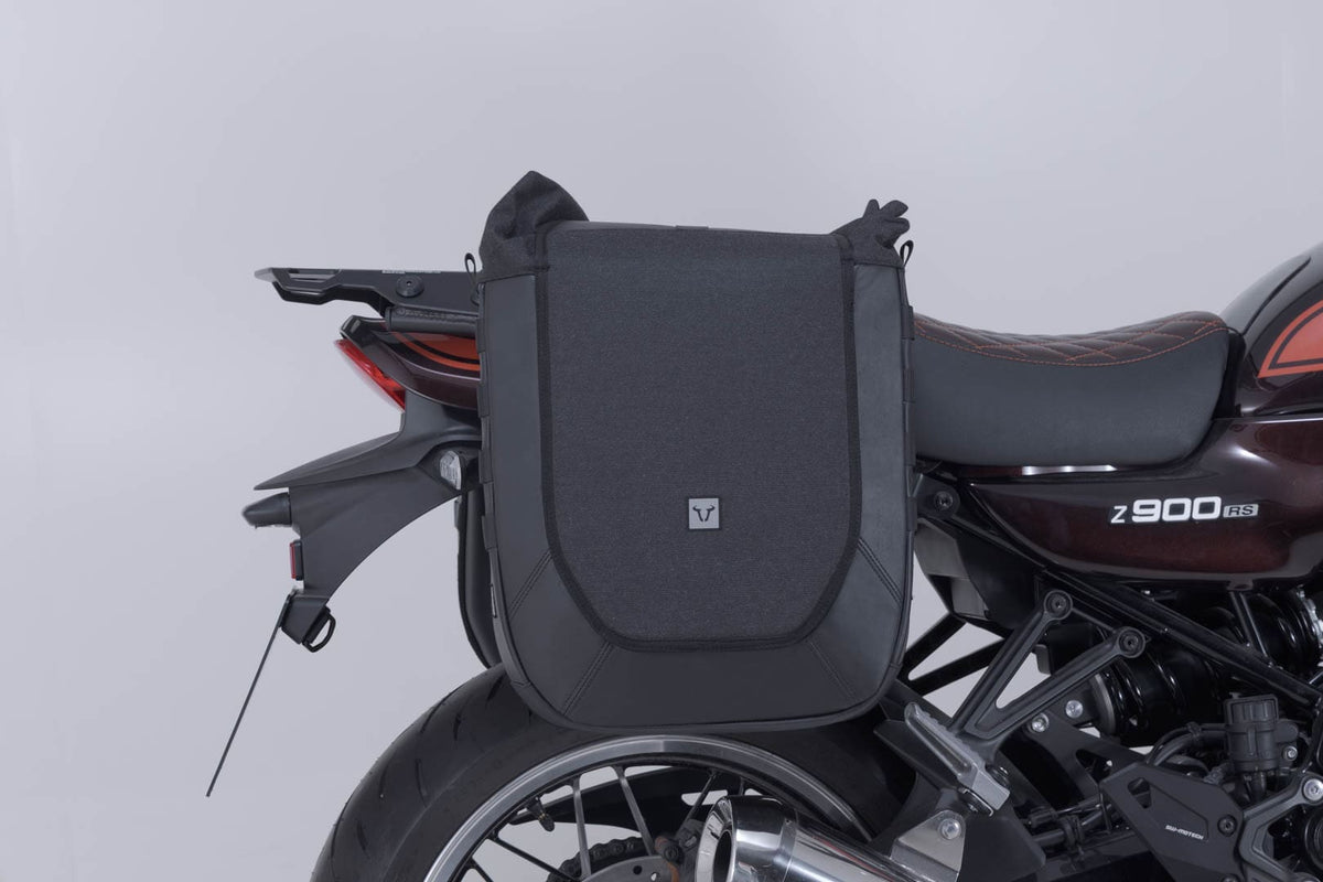 SW-Motech SW-BCHTA0889122000 Legend Gear V-LOC 16/11L Side Bag System for Kawasaki Z900 RS/Z900 SE/Z900 Cafe 17-25