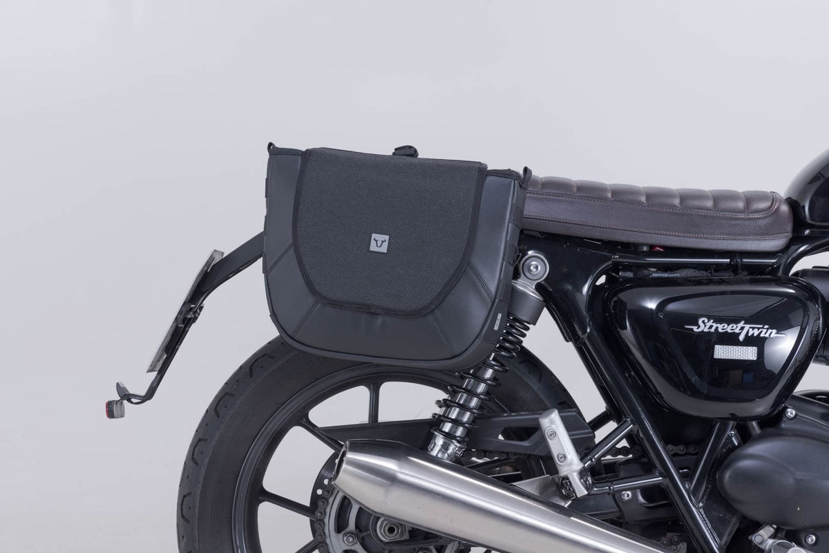 SW-Motech SW-BCHTA1166722000 Legend Gear V-LOC 11/11L Side Bag System for Triumph Street Twin/Scrambler/Cup 900