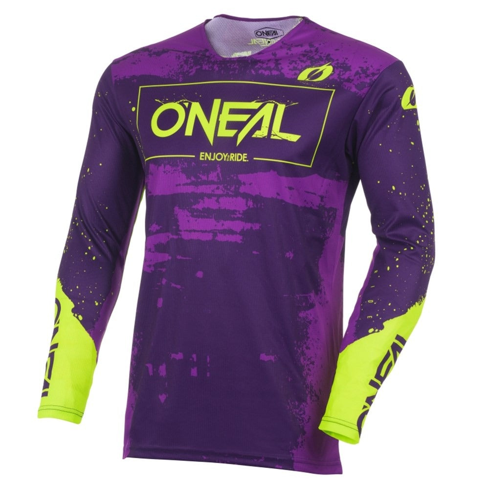 Oneal 2027 Mayhem Paint Purple/Neon Yellow Jersey