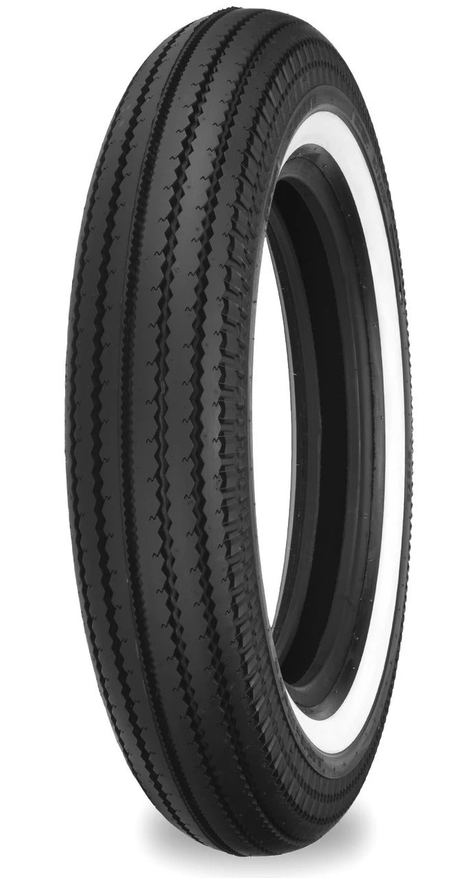 Shinko 270 Super Classic White Wall Front or Rear Tyre 4.00-19 M/C 61H Tube Type