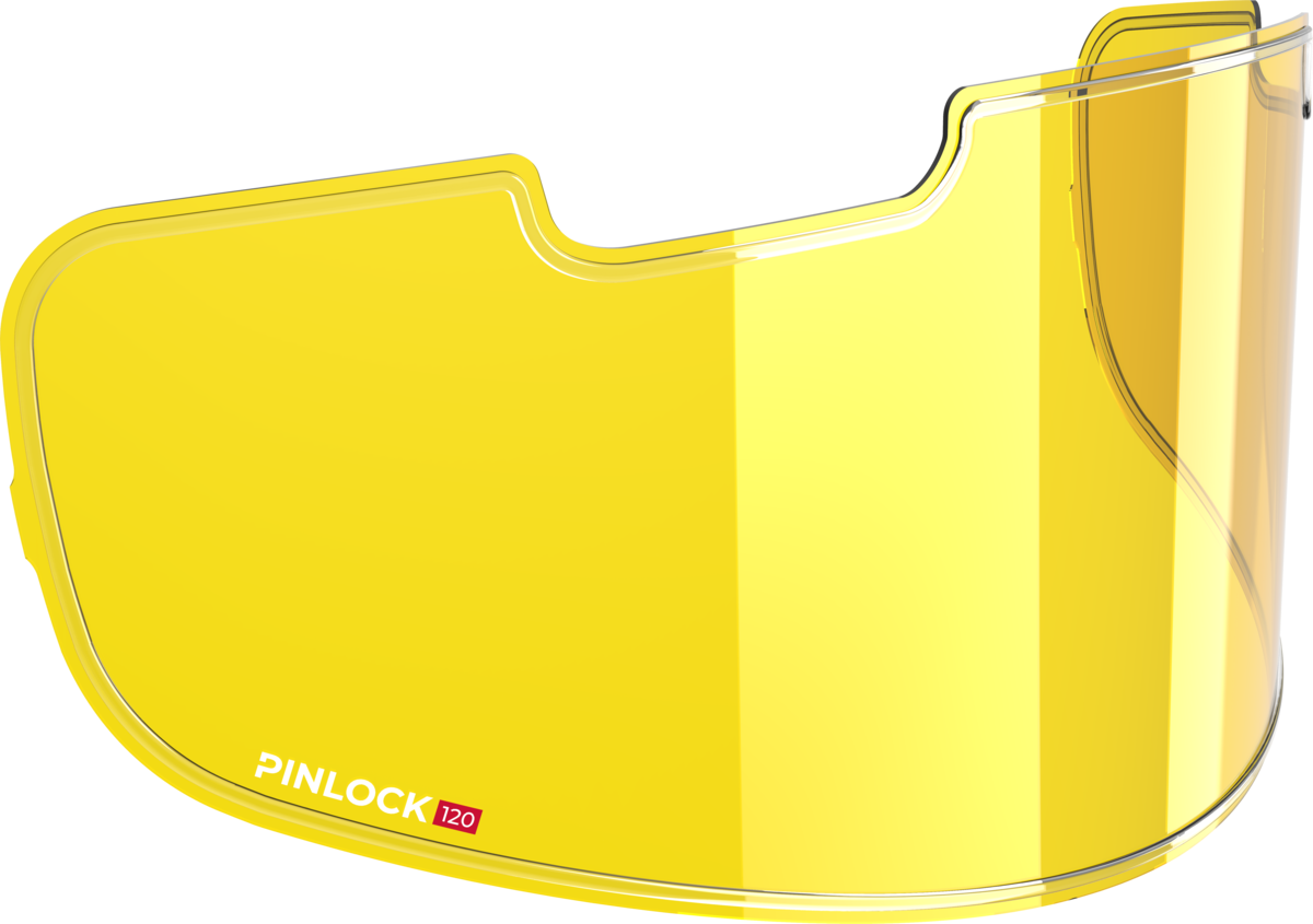Arai DKS095 Pinlock 120 MaxVision Yellow Insert Lens for Chaser-V Pro Helmets w/SAI Visors