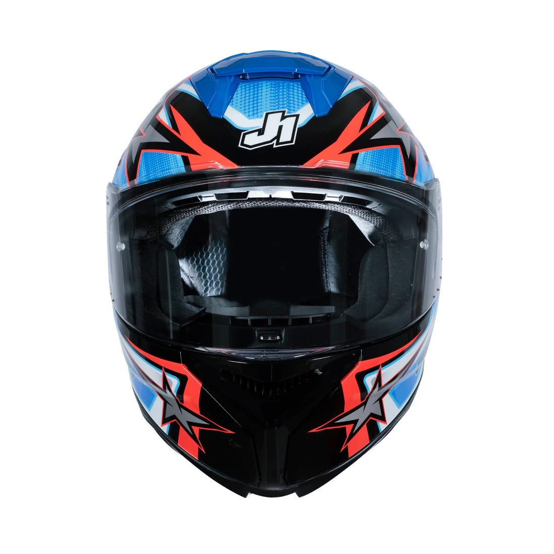 Just1 J-STR Astro Gloss Red/Blue/Black Helmet