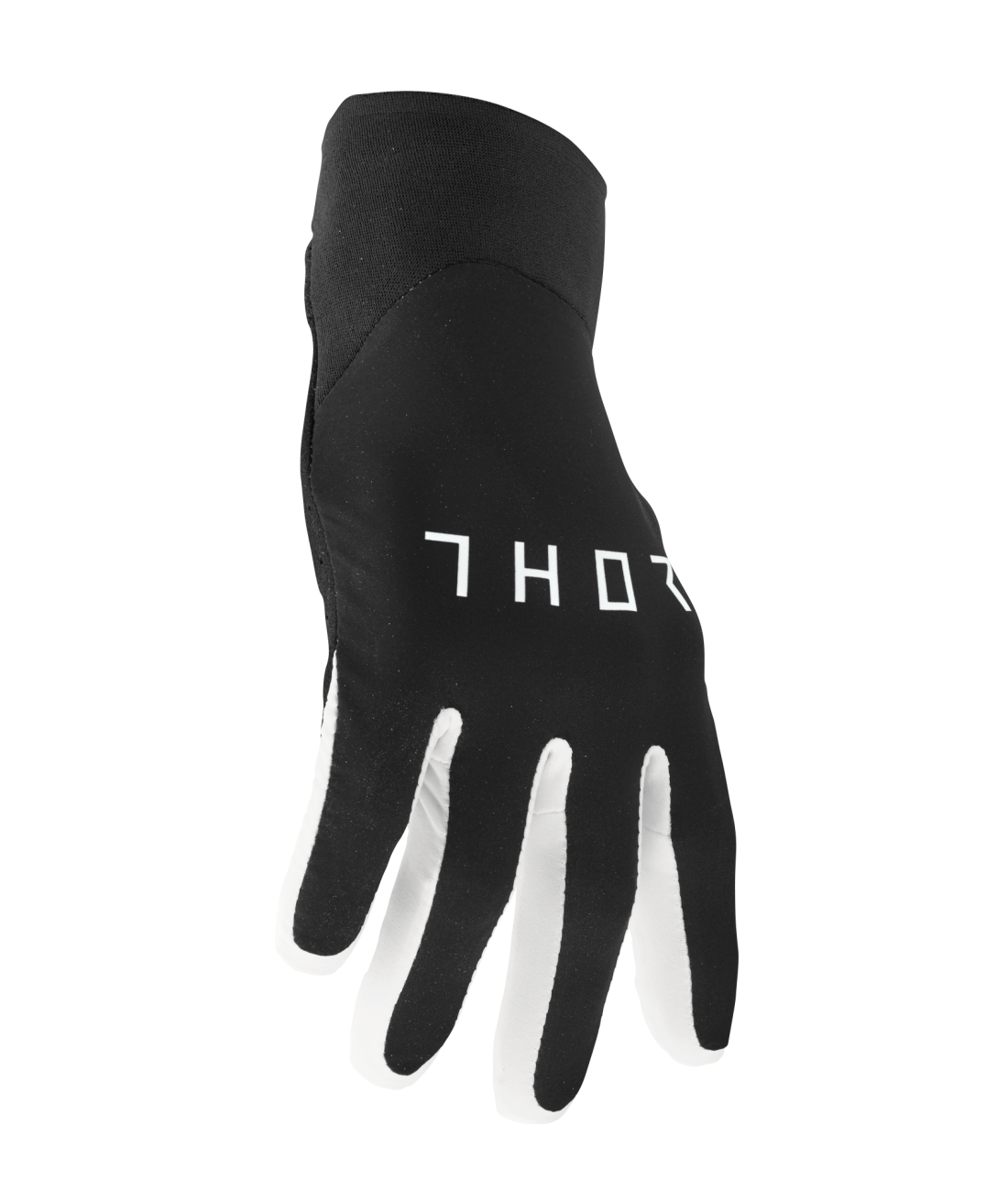 Thor 2024 Agile Solid Black/White Gloves
