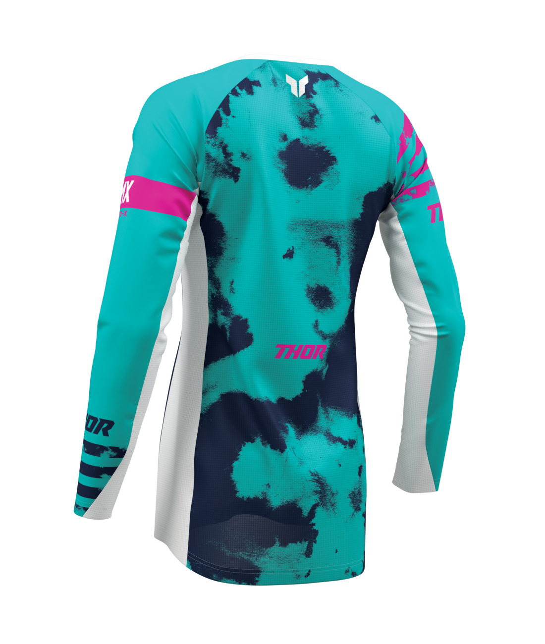 Thor 2026 Launchmode Bleach White/Aqua Womens Jersey