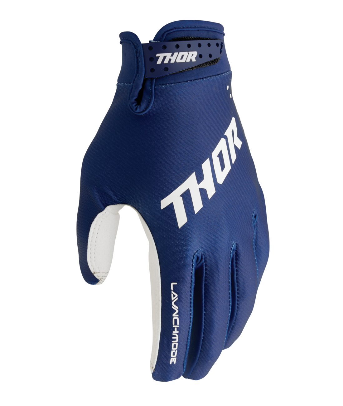 Thor 2026 Launchmode Split Navy Youth Gloves