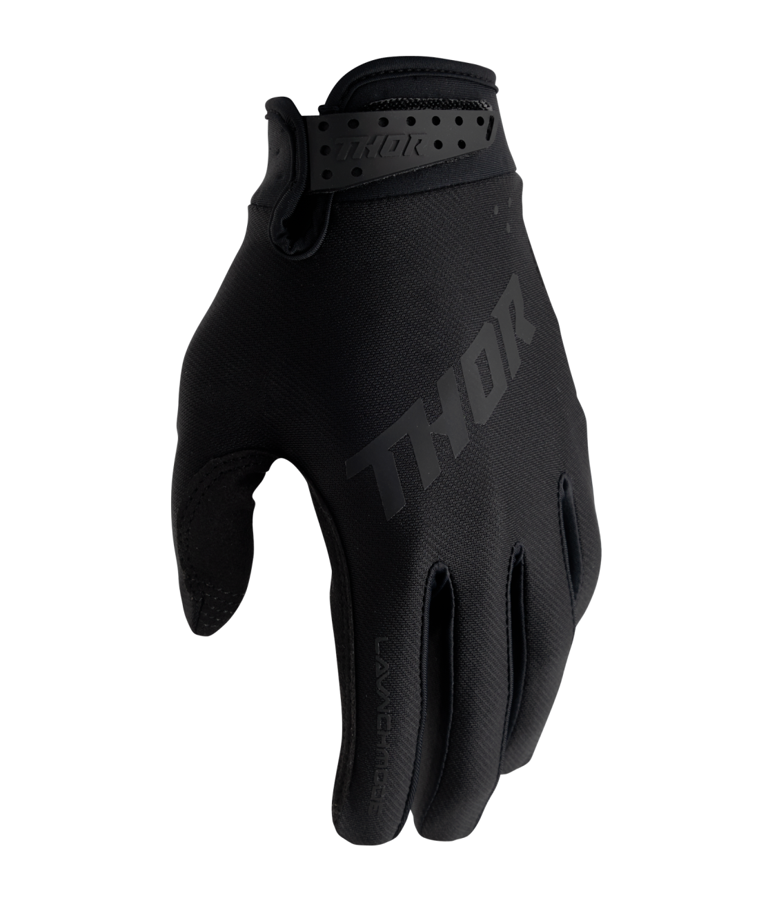 Thor 2026 Launchmode Split Black Youth Gloves