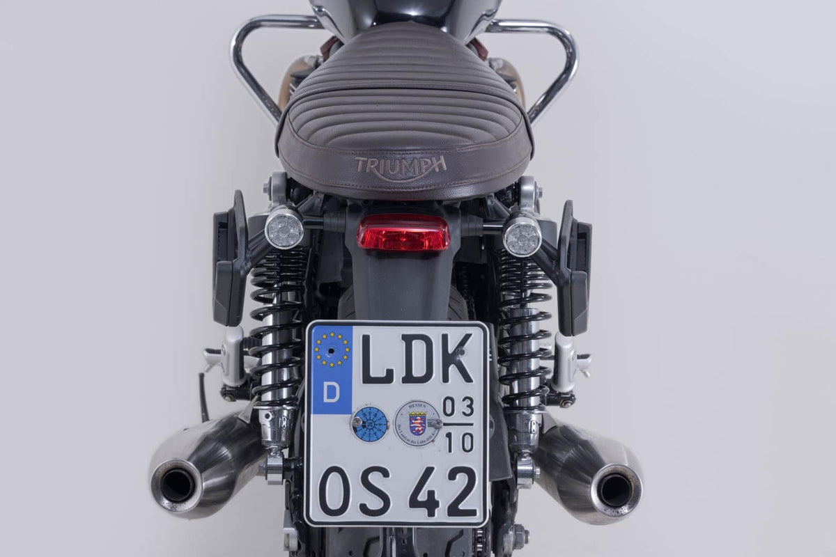 SW-Motech SW-BCHTA1166722000 Legend Gear V-LOC 11/11L Side Bag System for Triumph Street Twin/Scrambler/Cup 900