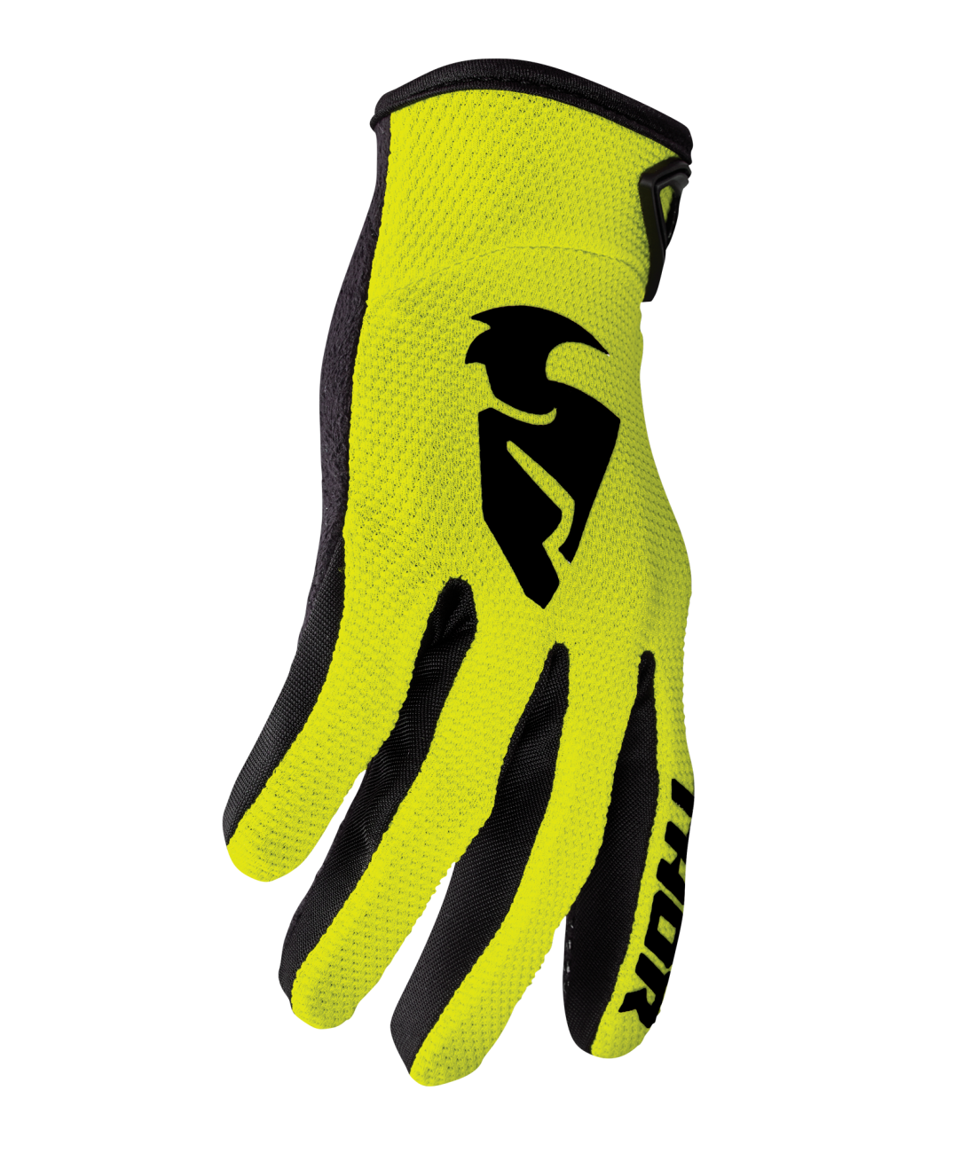 Thor 2025 Sector Acid/Black Youth Gloves