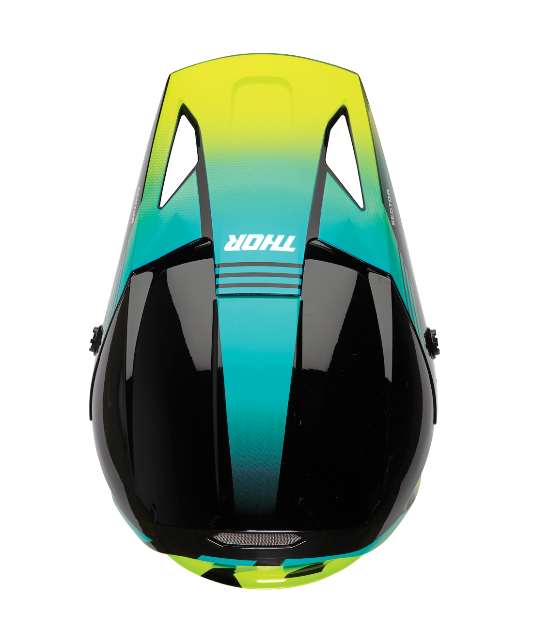 Thor 2025 Sector 2 Carve Gloss Black/Acid Helmet