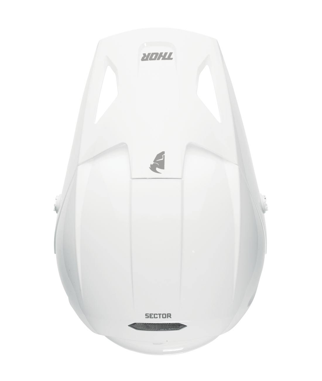 Thor 2025 Sector 2 Solid Gloss Whiteout Helmet