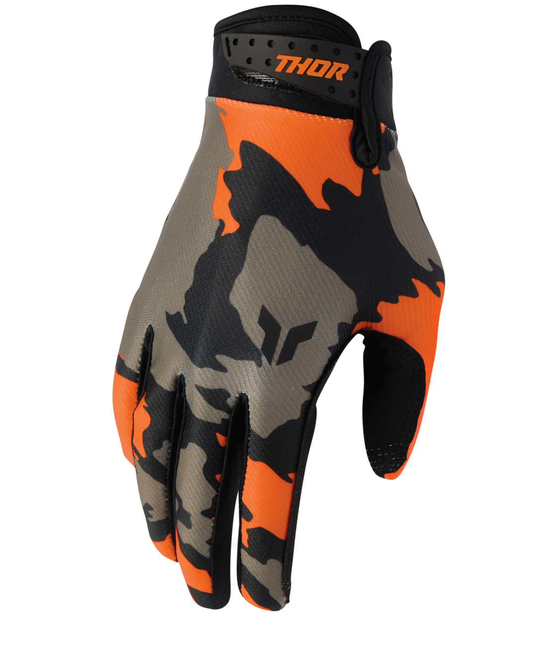 Thor 2026 Launchmode Hunter Orange/Black Gloves
