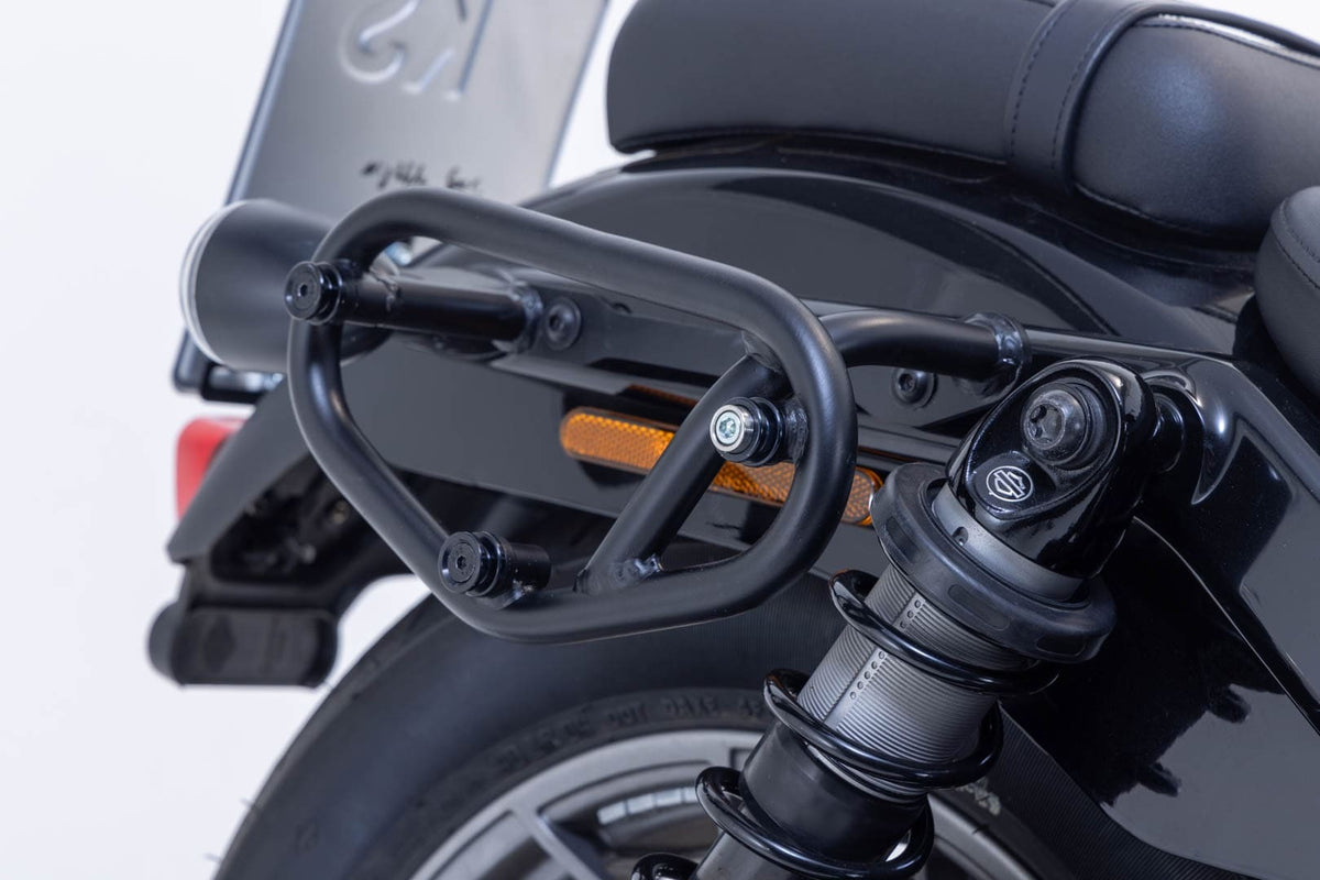 SW-Motech SW-BCHTA1809620100 Legend Gear Black Side Bag System Edition for Harley-Davidson Nightster 22-Up/Nightster Special 23-Up