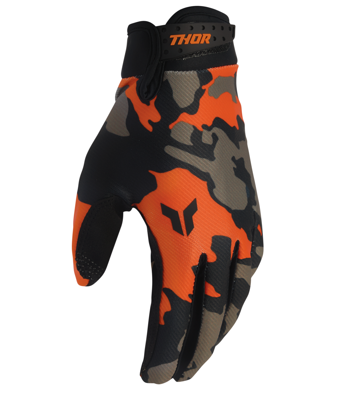 Thor 2026 Launchmode Hunter Orange/Black Gloves